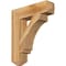 Ekena Millwork Imperial Craftsman Rough Sawn Bracket, Western Red Cedar, 6"W x 26"D x 30"H BKT06X26X30IMP04RWR - alternate 1